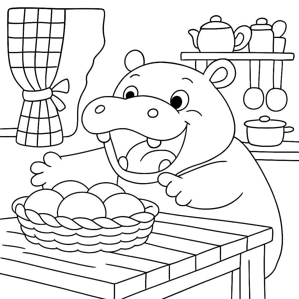 Раскраска по сказке "Веселая Азбука в стихах"