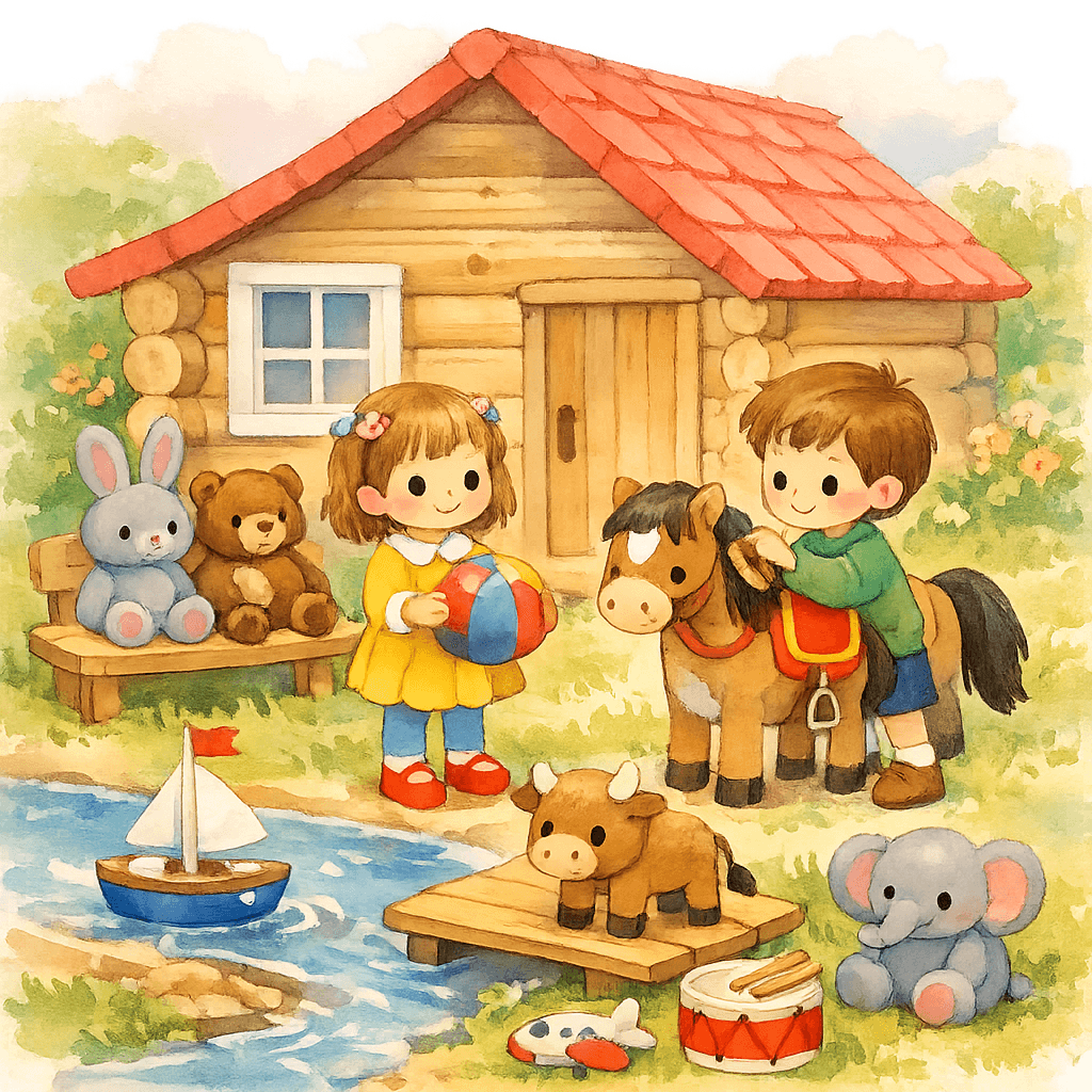 Игрушки: весёлые стихи для малышей