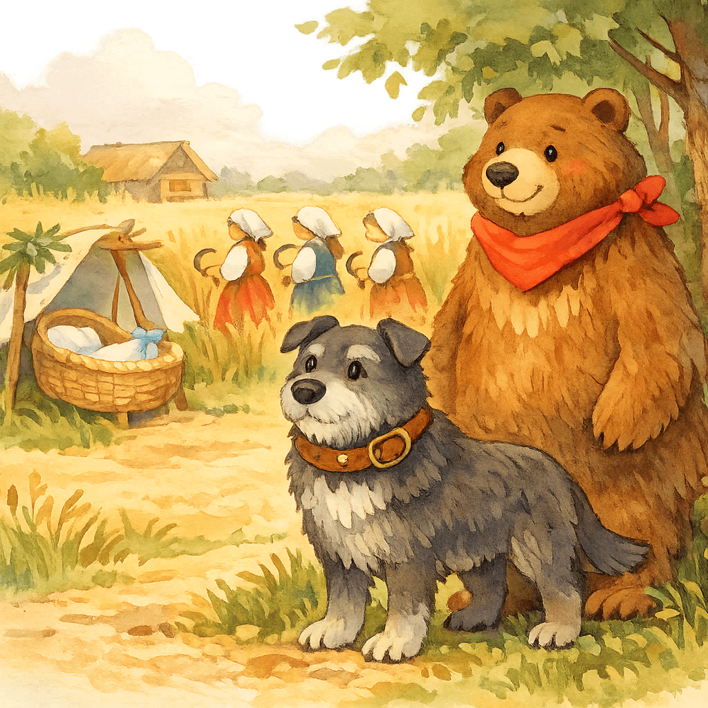 Полкан и медведь