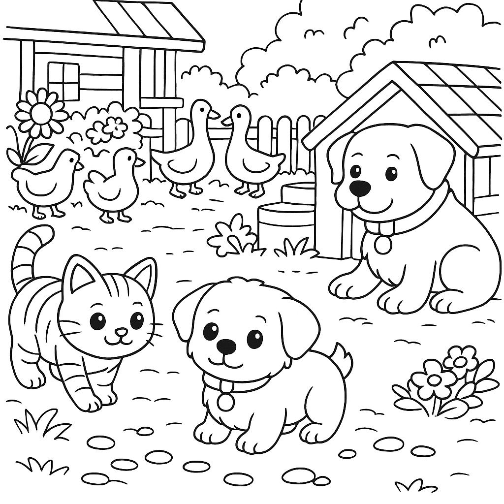 Раскраска по сказке "А я кто?"