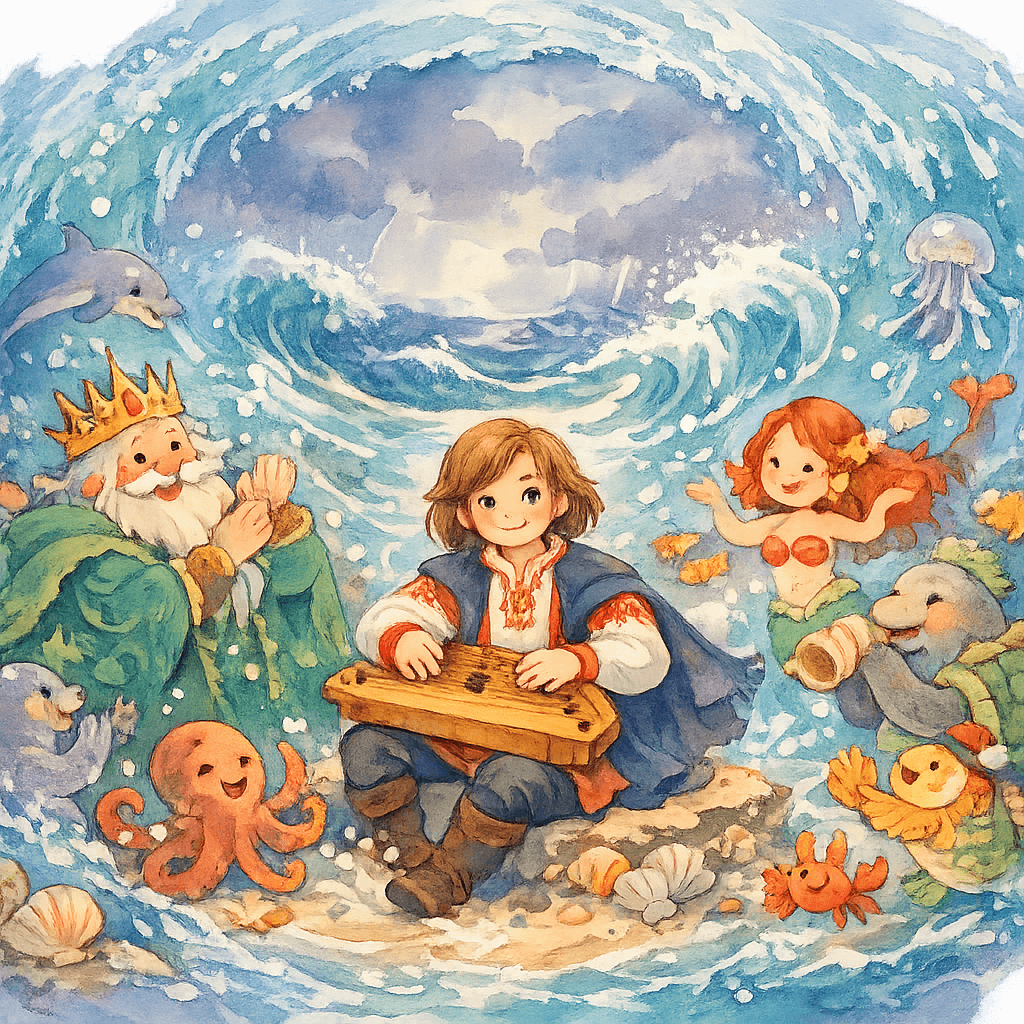 Пляска в подводном царстве вызывает бурю