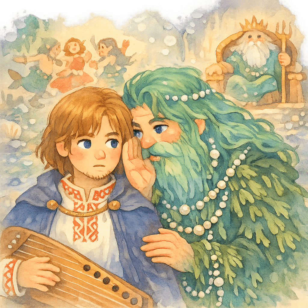 Водяной шепчет Садко, как спастись