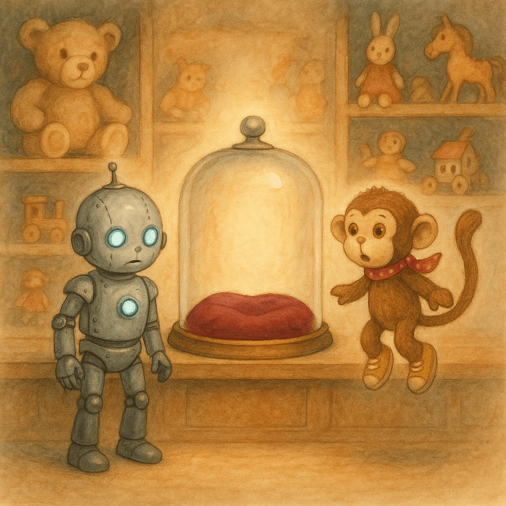 В витрине пропал Золотой Ключ