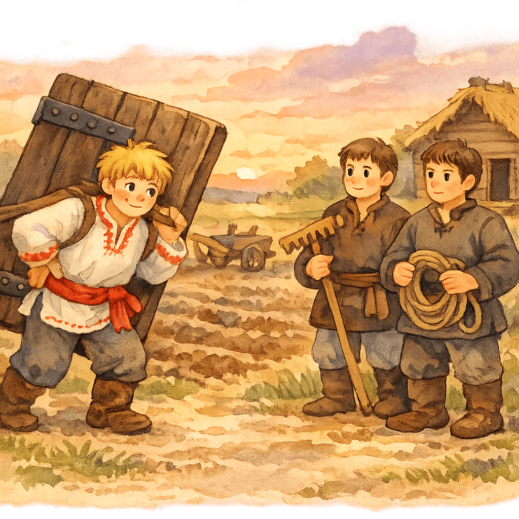 Как Иван-дурак дверь стерёг