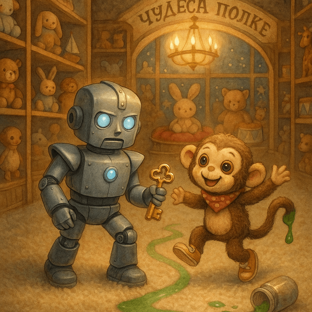 Магазин игрушек и Золотой ключик