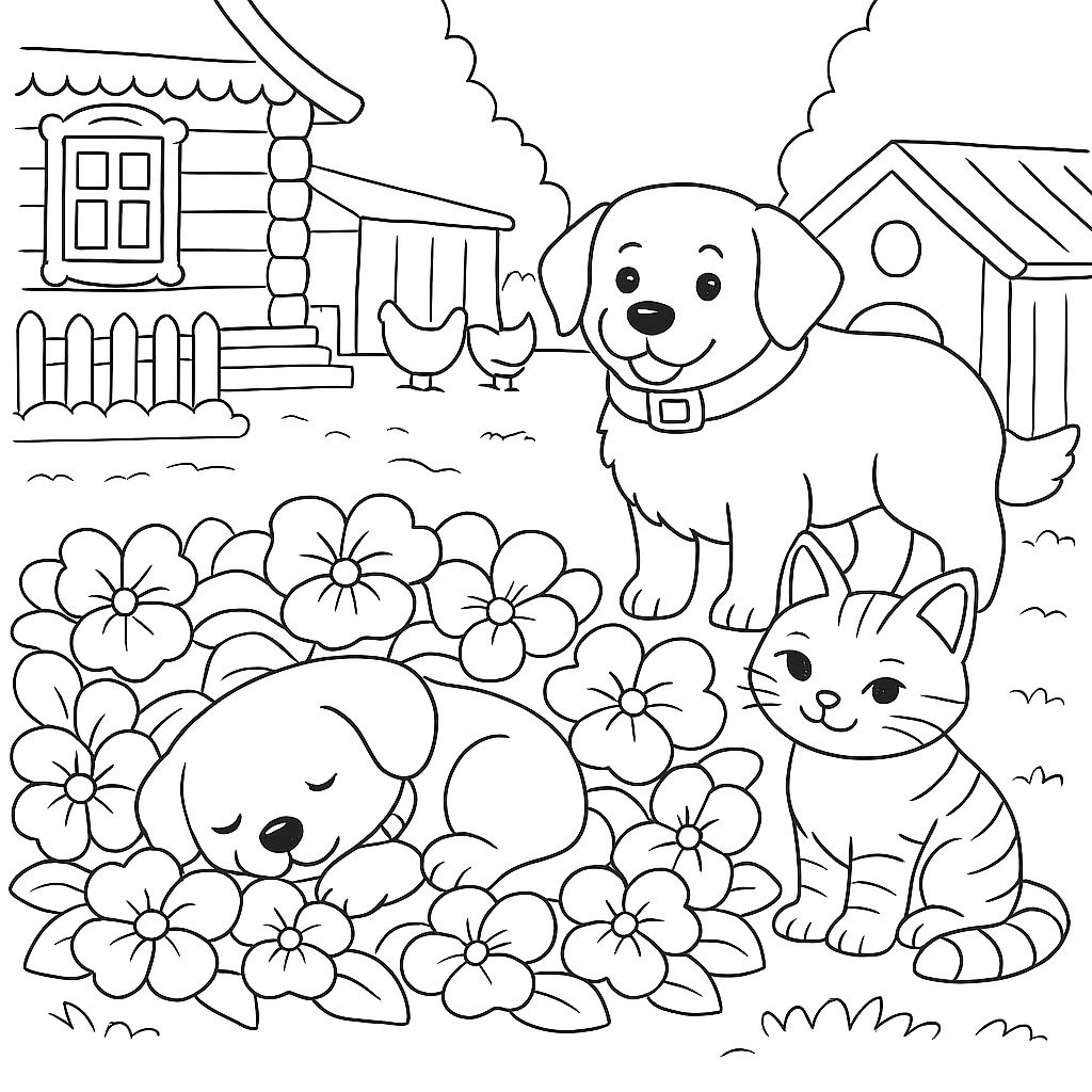 Раскраски: А я кто?