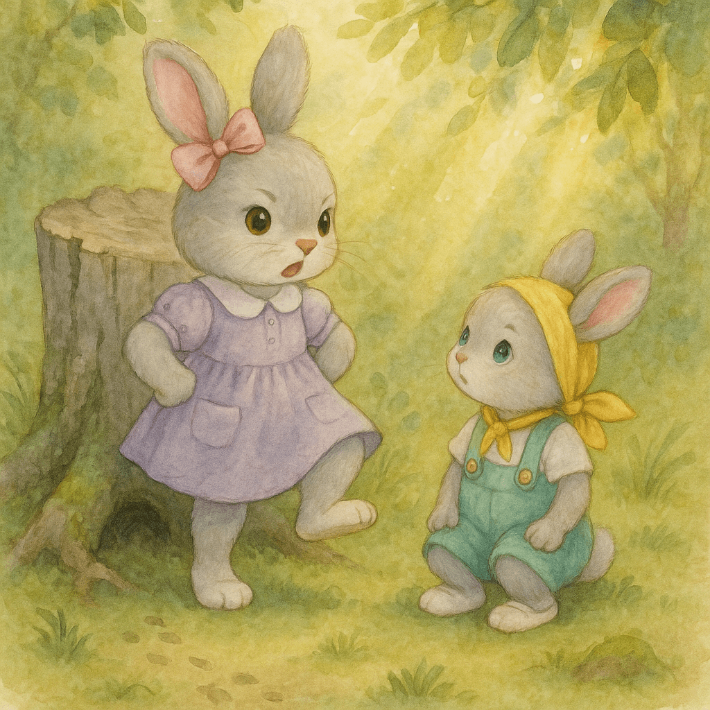 Плюша решает позвать дядю Крота на помощь