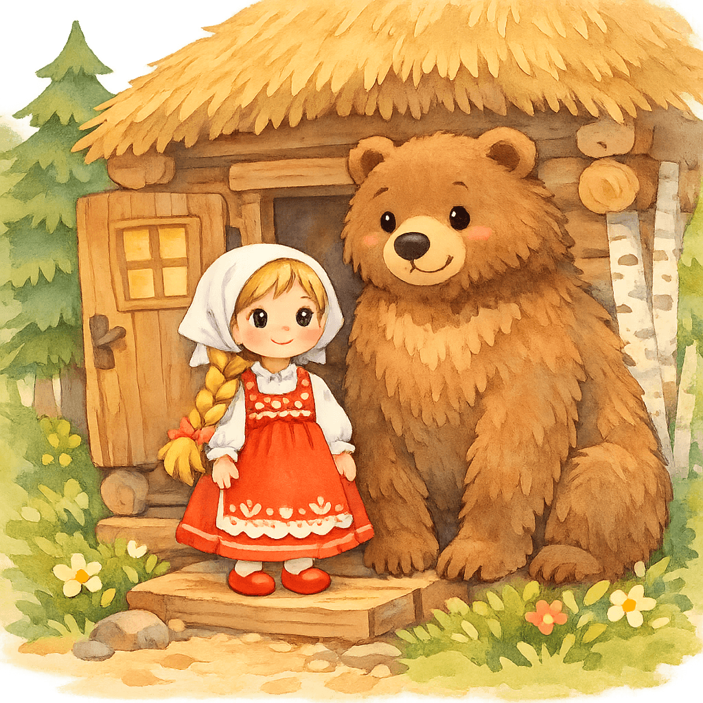 Маша и медведь - русская народная сказка
