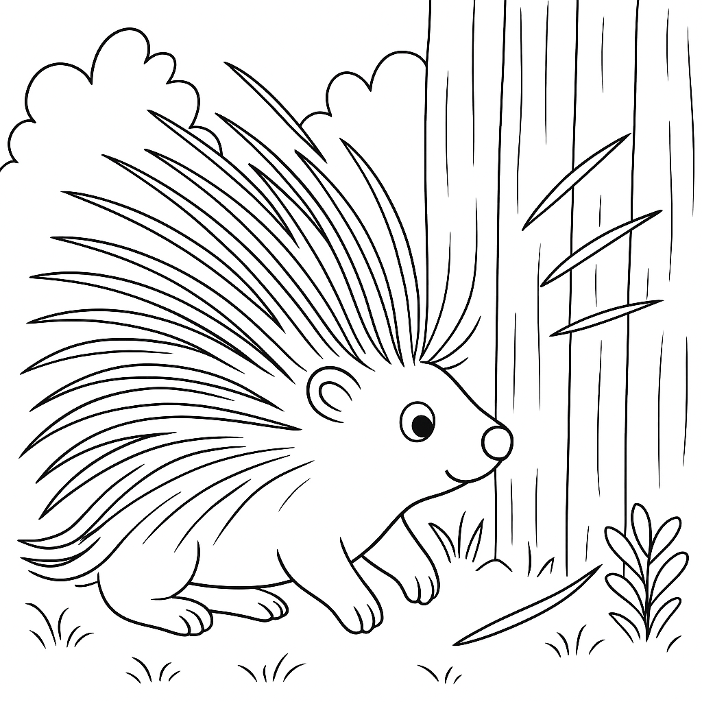 Раскраска по сказке "Природа чудесница"