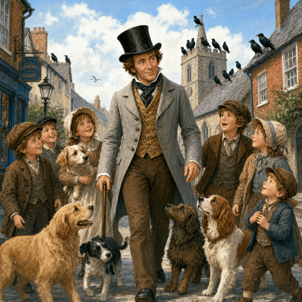 Доктор Дулитл, дети и собаки на улице Падлби