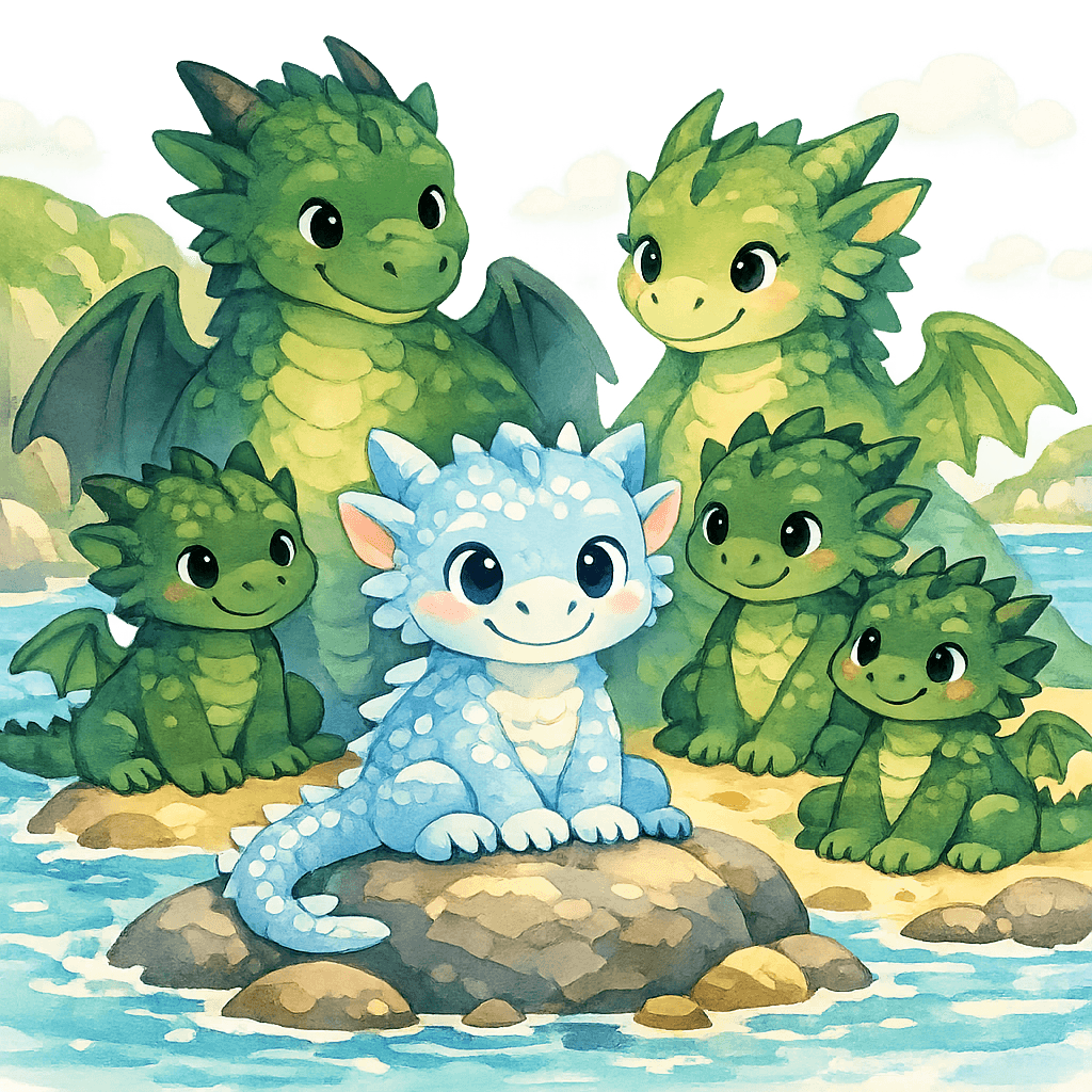 Сказка про дракона, который не умел летать