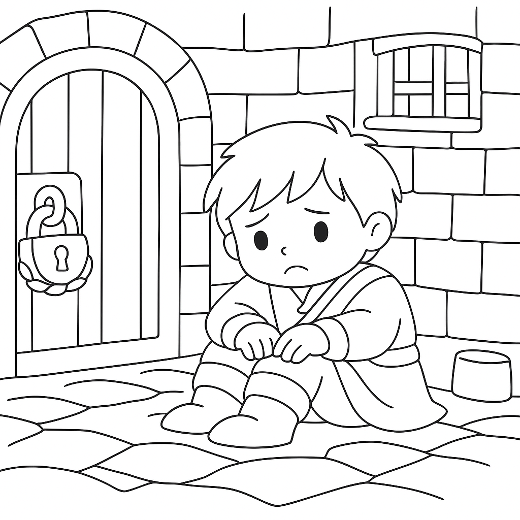 Раскраска по сказке "Бой добрыни с дунаем"