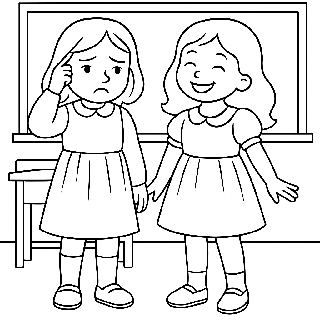 Раскраска по сказке "Все вместе"