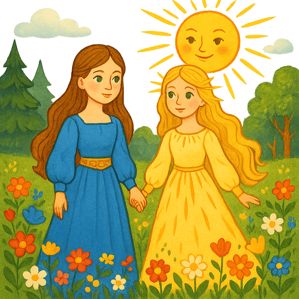 Королевна и дочь солнца