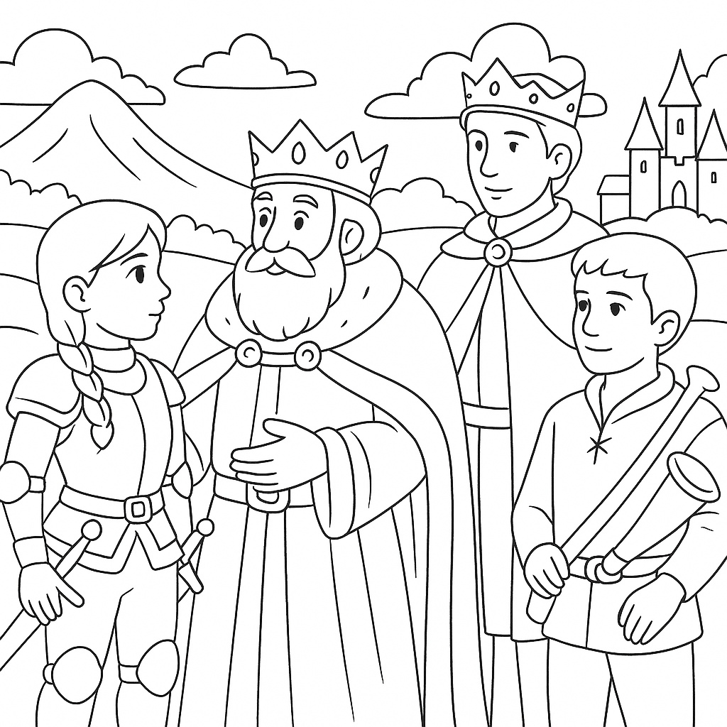 Раскраски: Генерал фанта-гиро