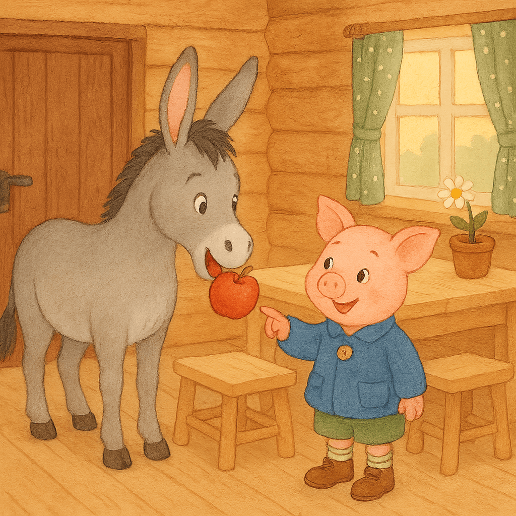 Упрямый, упрямый, упрямый ослик