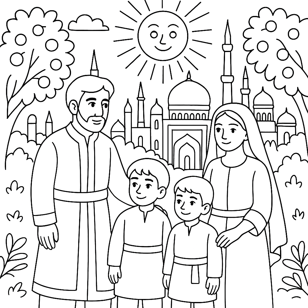 Раскраски: Город навобод