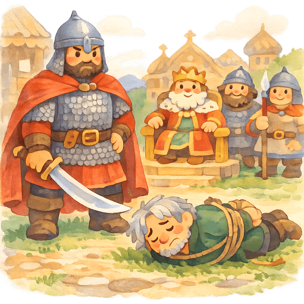 Илья Муромец наказывает Соловья-разбойника