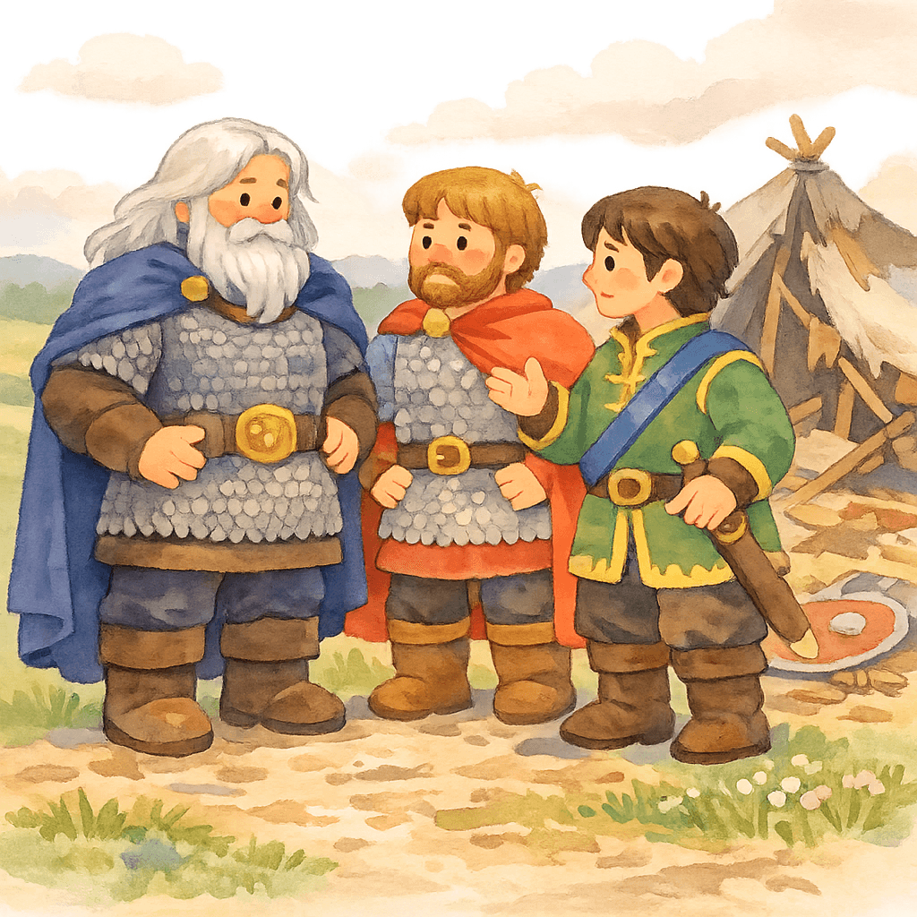 Илья Муромец рассудил Дуная и Добрыню