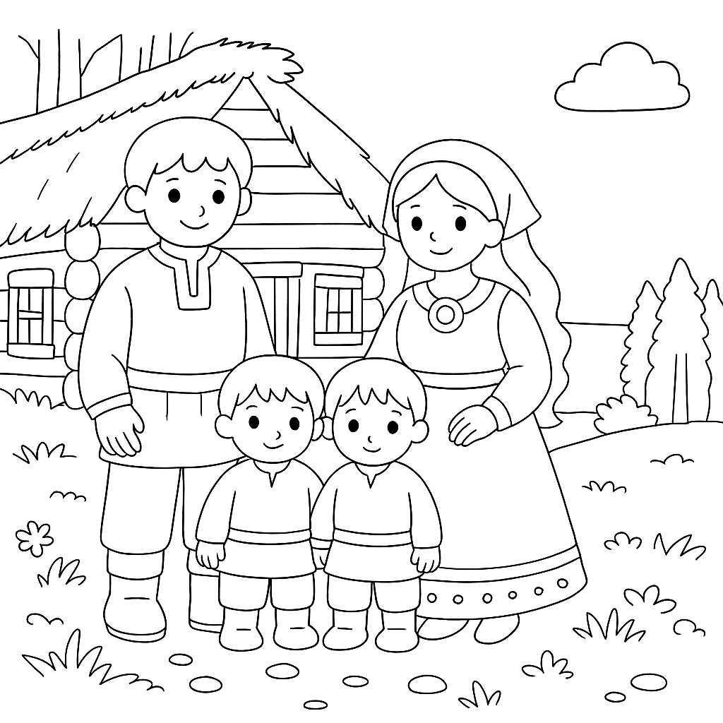 Раскраски: Доброе слово