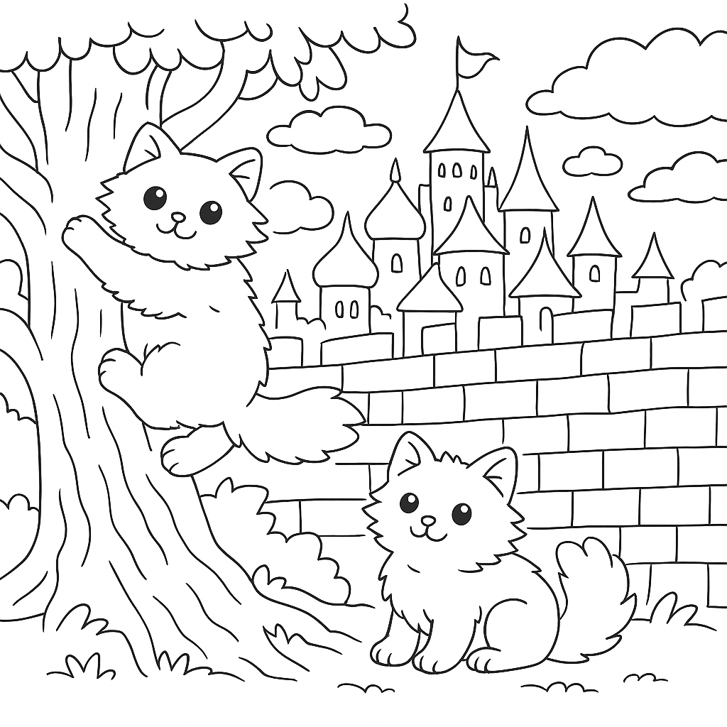 Раскраска по сказке "Железный перстень"