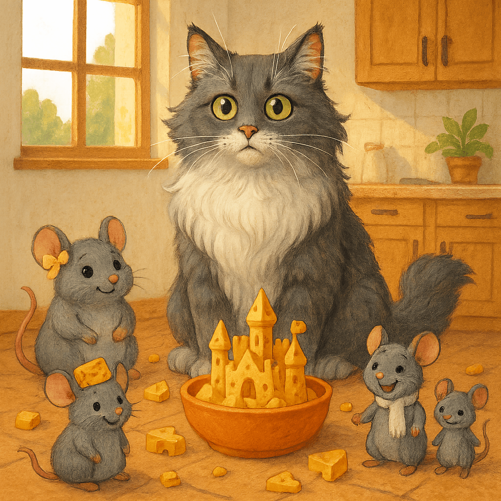 Кот который боялся мышей