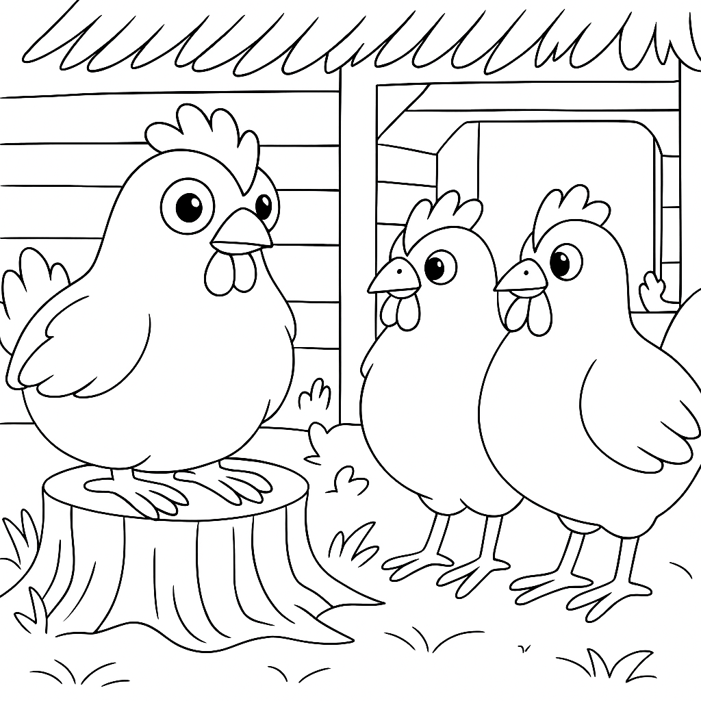 Раскраска по сказке "Истинная правда"