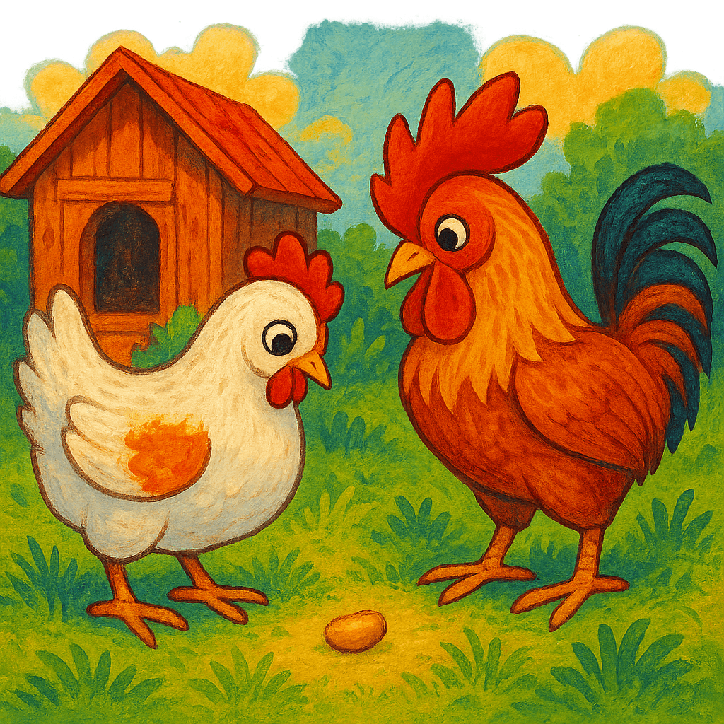 Петушок и бобовое зернышко