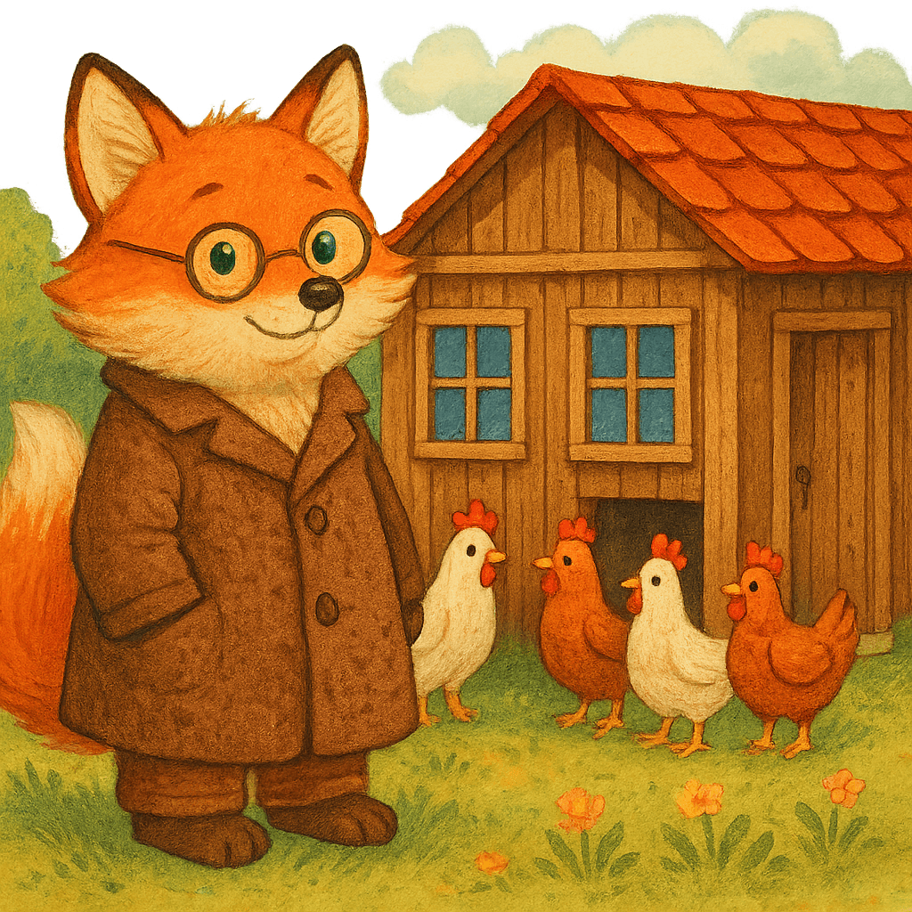 Хитрый лис Рудик