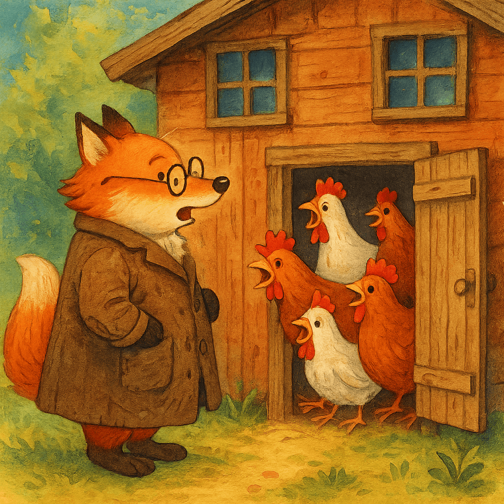 Рудик притворяется фермером