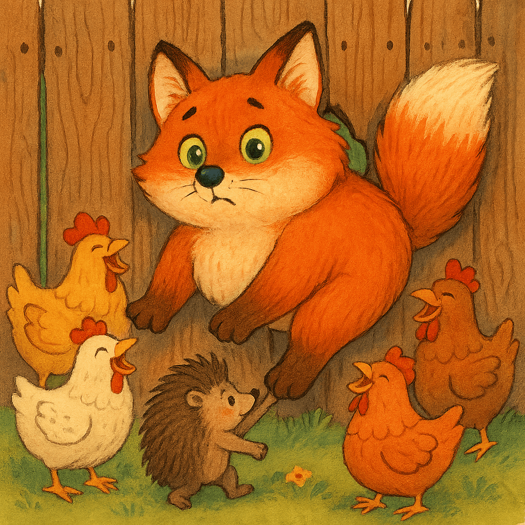 Рудик застрял в заборе