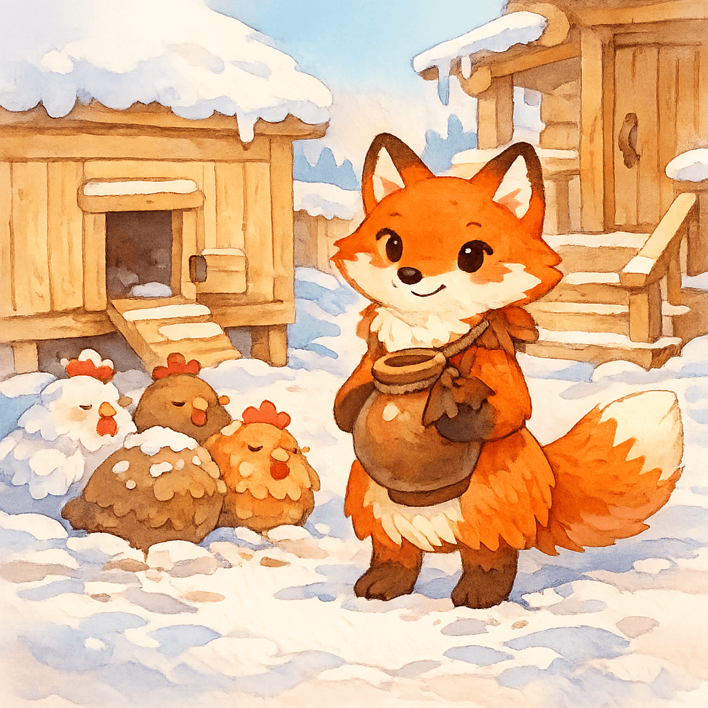 Лиса и кувшин