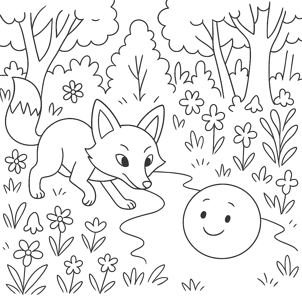 Раскраска по сказке "Крылатый, мохнатый да масленый"