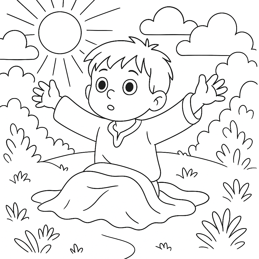 Раскраска по сказке "Динозавры зубной феи"