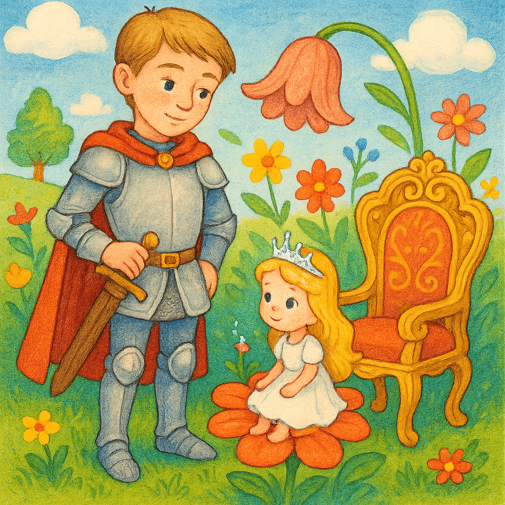 Куколка в траве