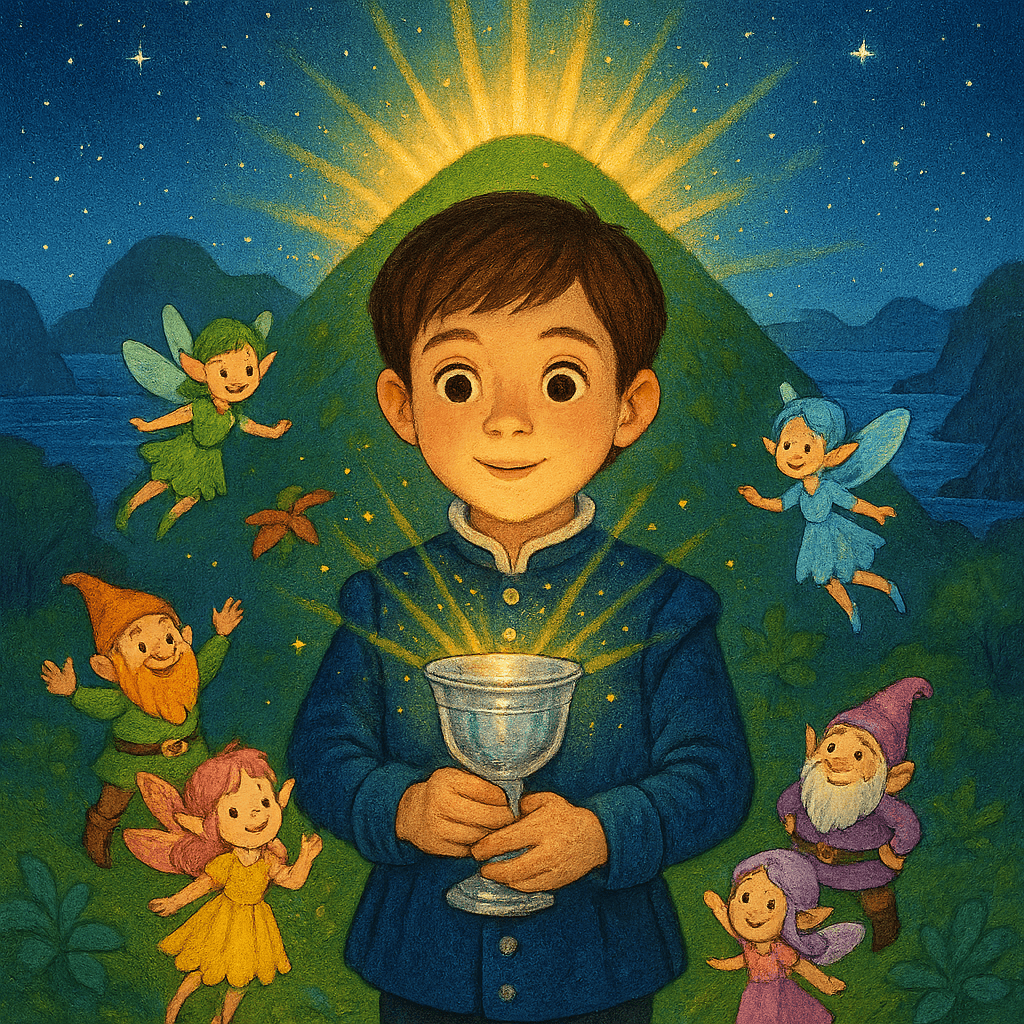 Паж и серебряный кубок