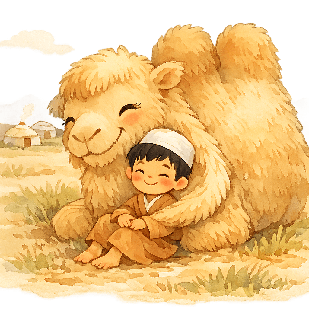 Ярты уютно устроился под ушком верблюда