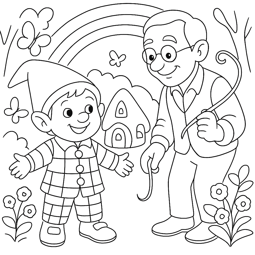 Раскраски: Новый костюм