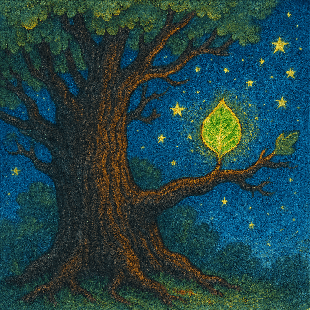 Сказка о звёздном листочке