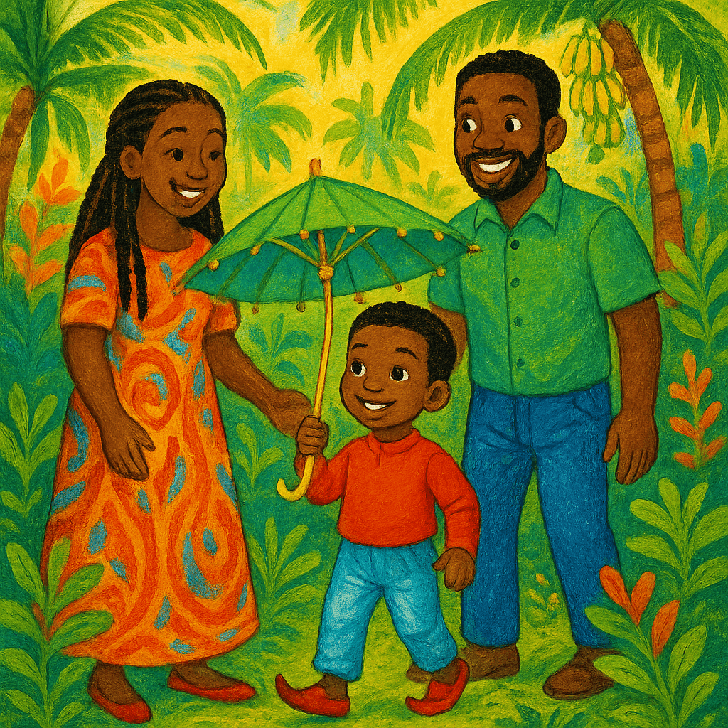 Маленький чернокожий замбо