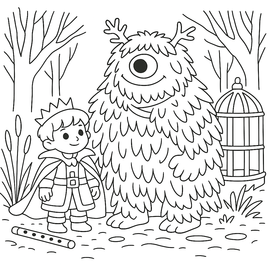 Раскраски: Леший