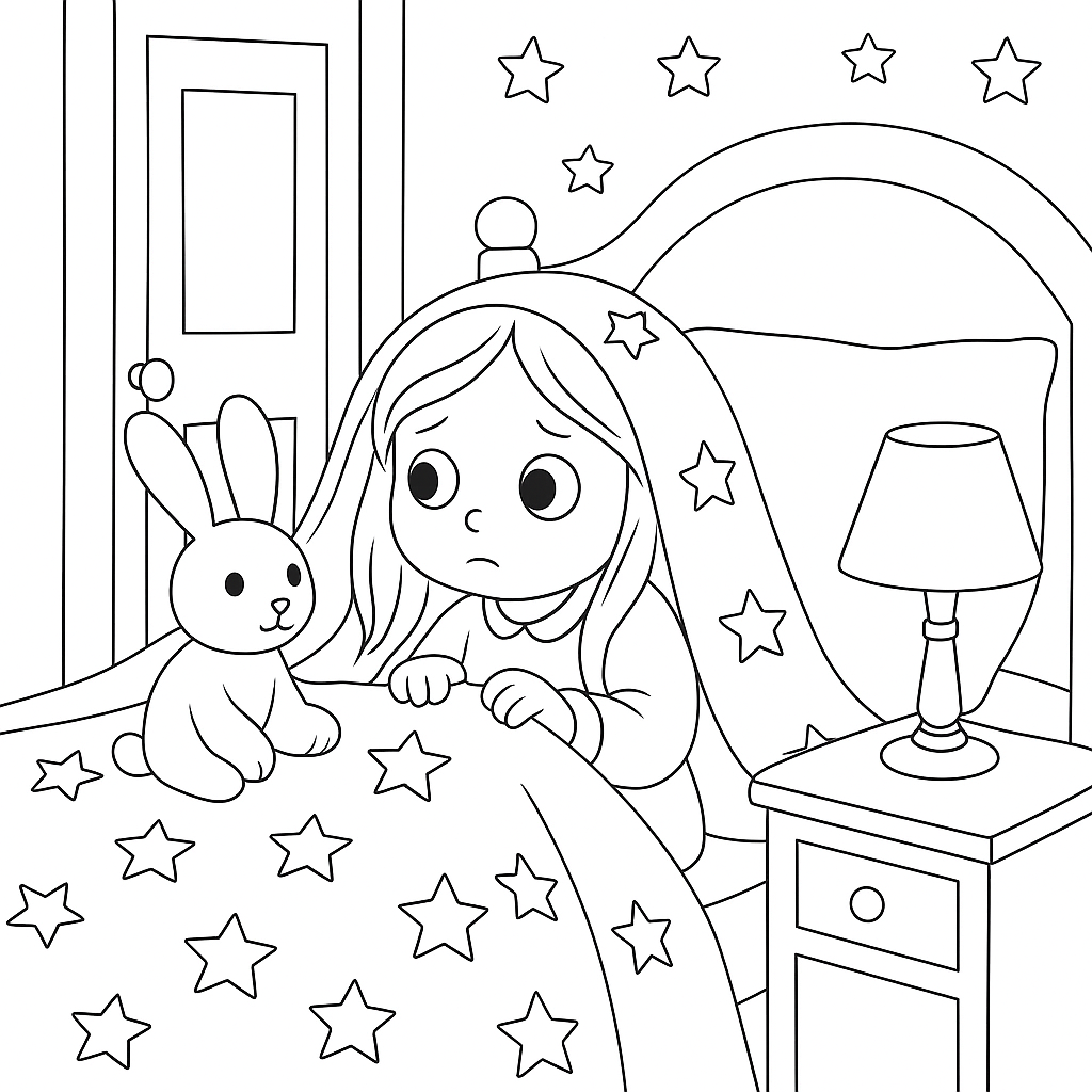 Раскраска по сказке "Белочка и зайка"