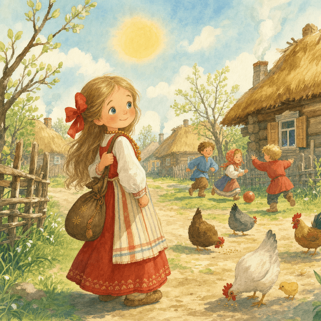 Машенька возвращается в весеннее село