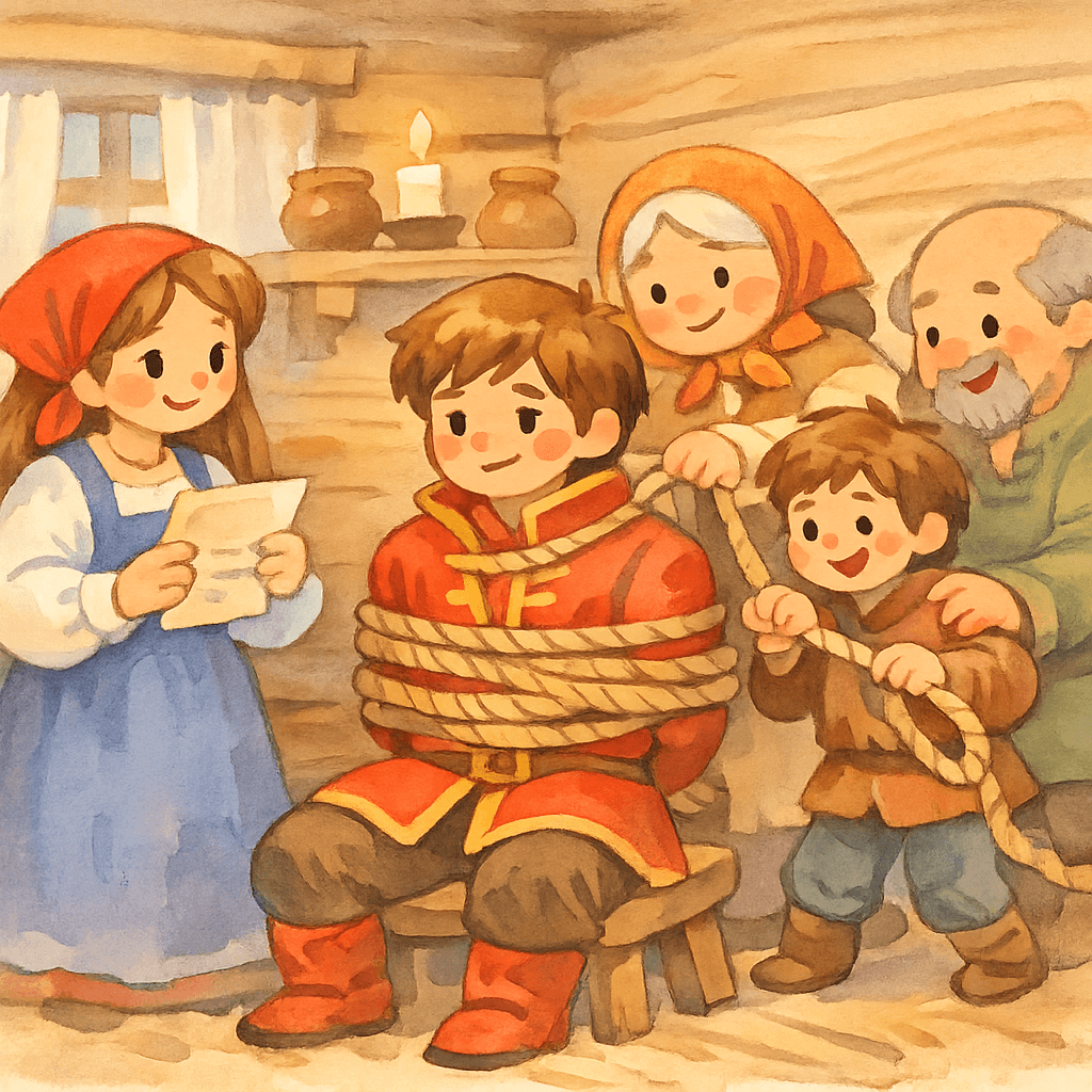 Семья связывает сына князя, жена пишет письмо