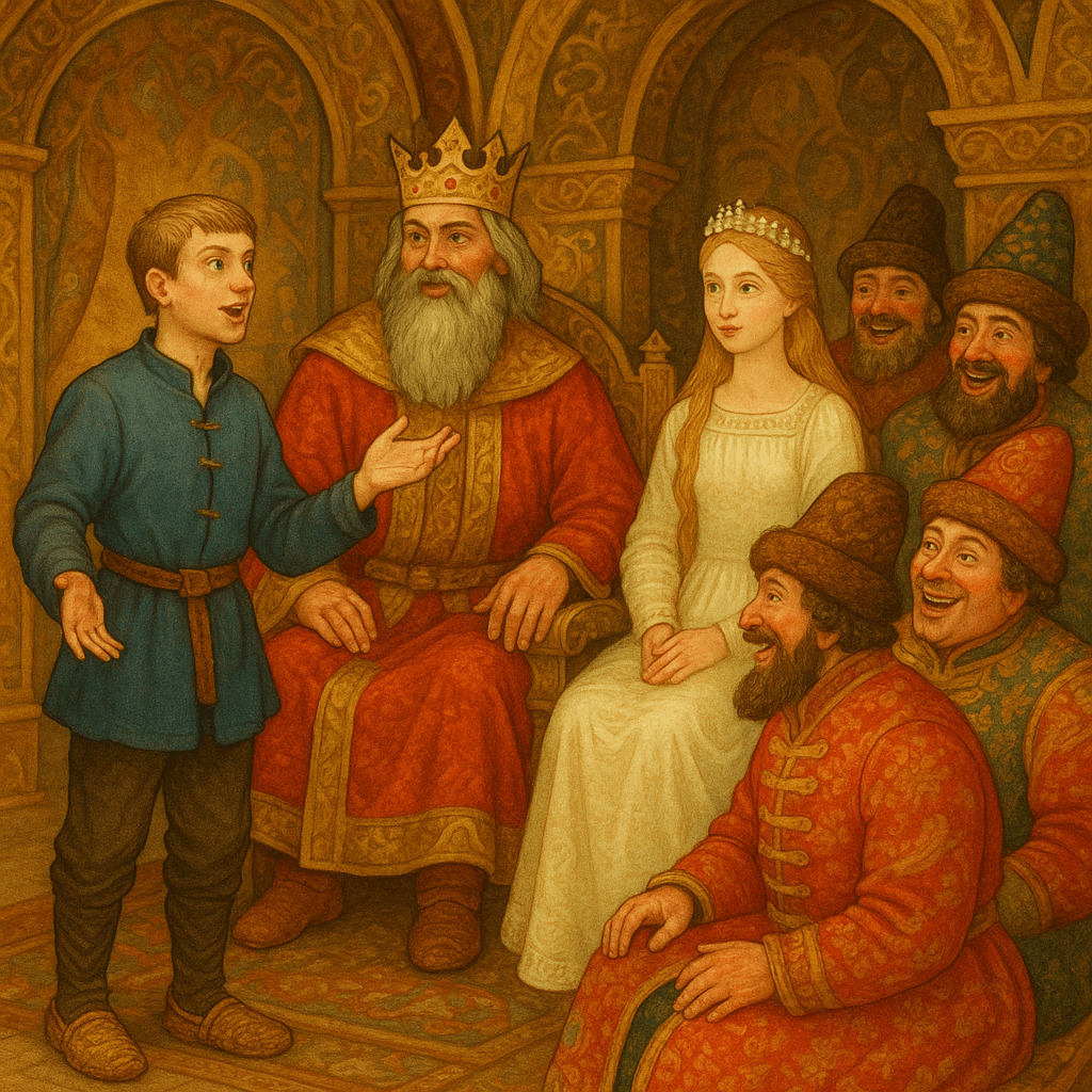 Портной рассказывает третью, самую хитрую сказку