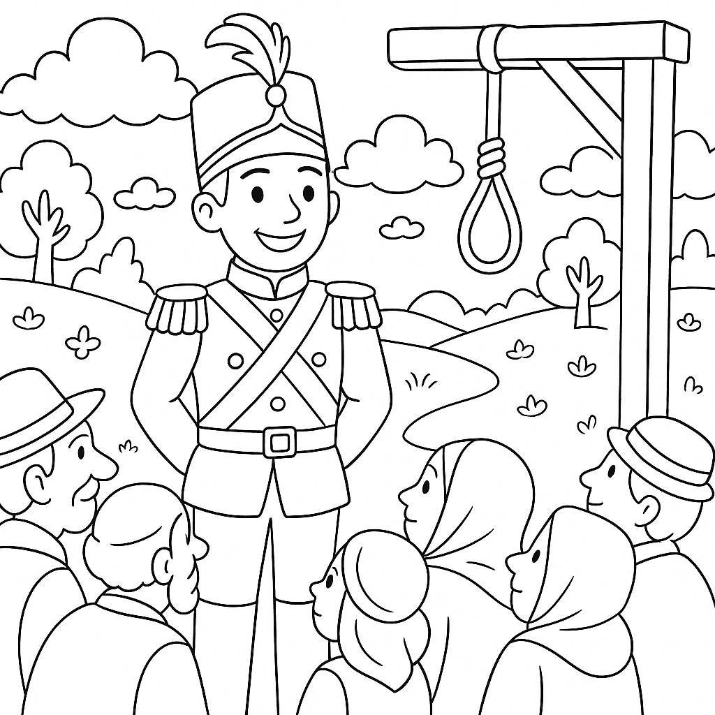 Раскраска по сказке "Огниво"