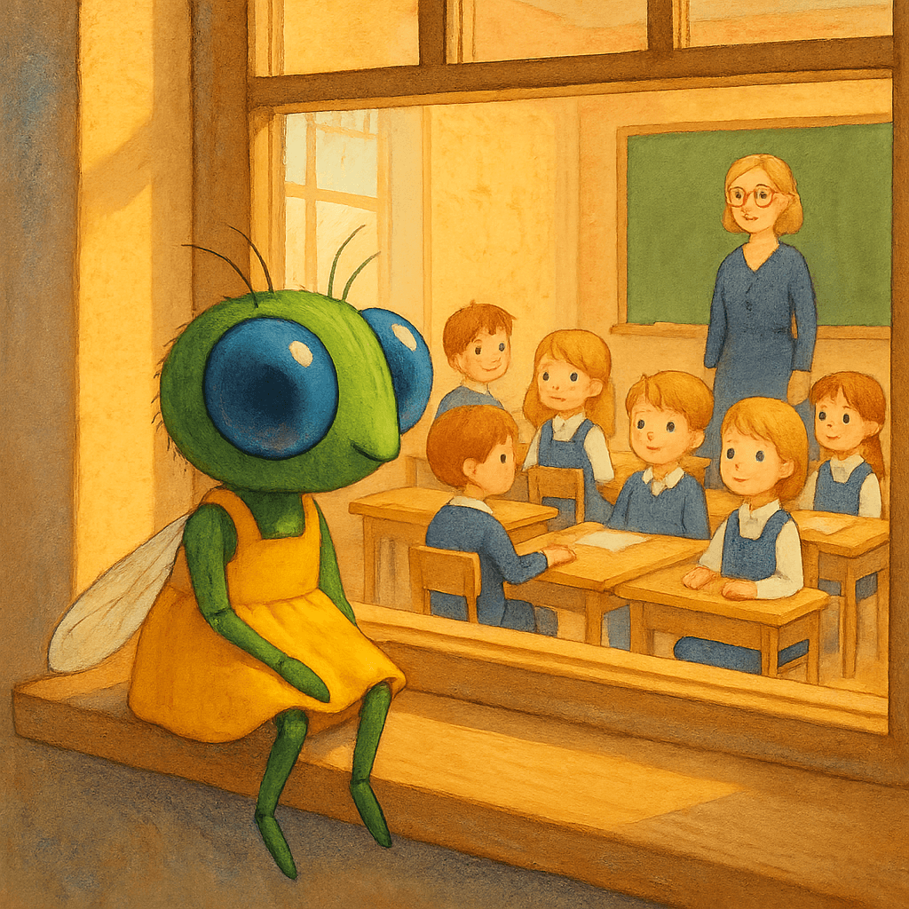 Муха, которая училась в школе