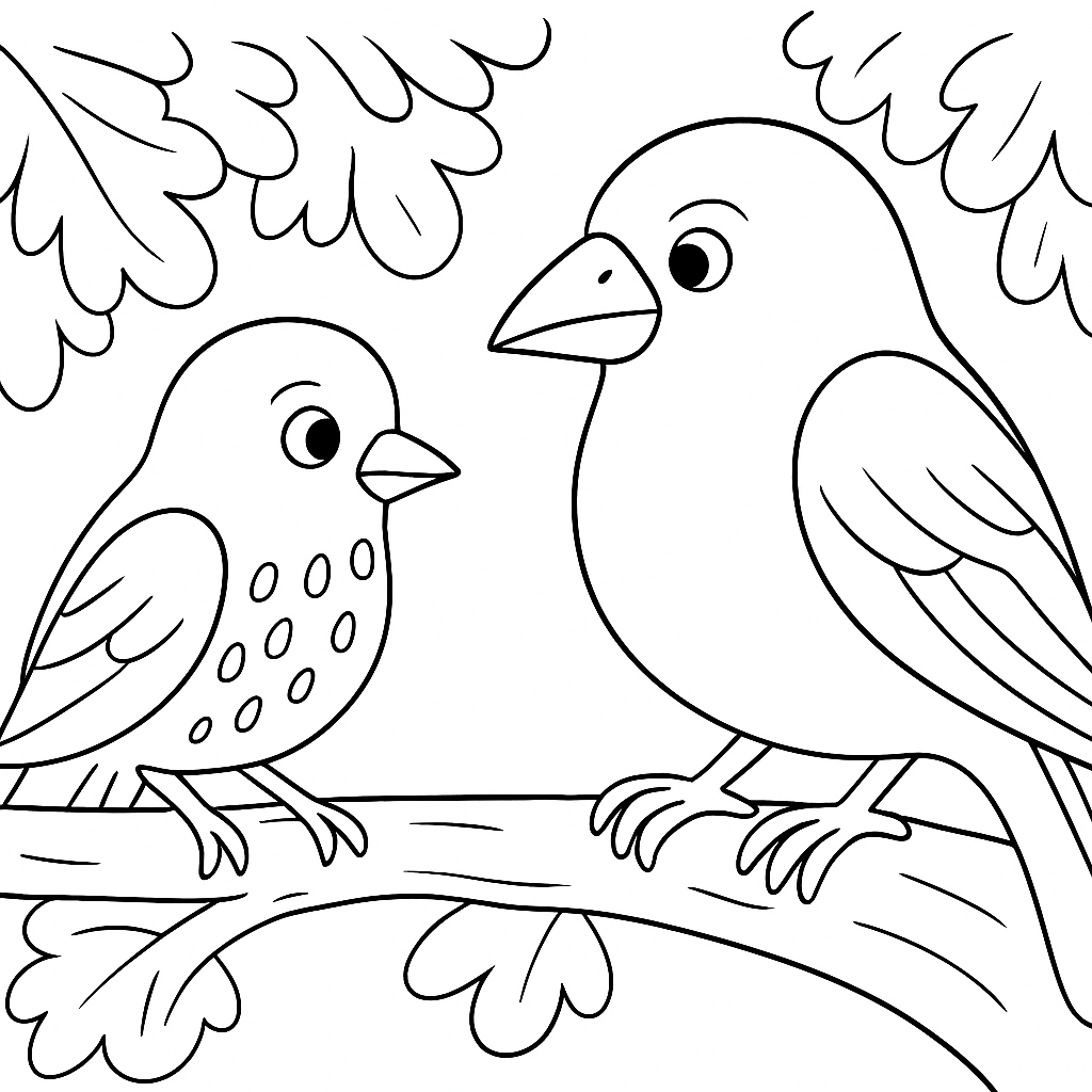 Раскраска по сказке "Чей нос лучше"