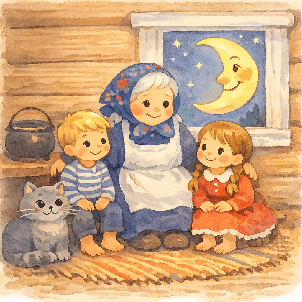 Месяц и куриное яйцо