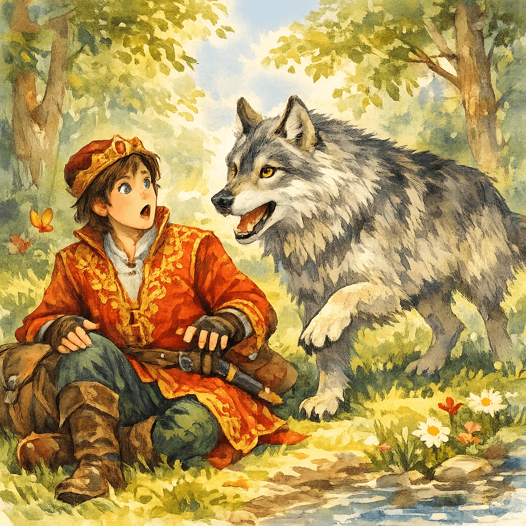 Серый Волк встречает Ивана-царевича